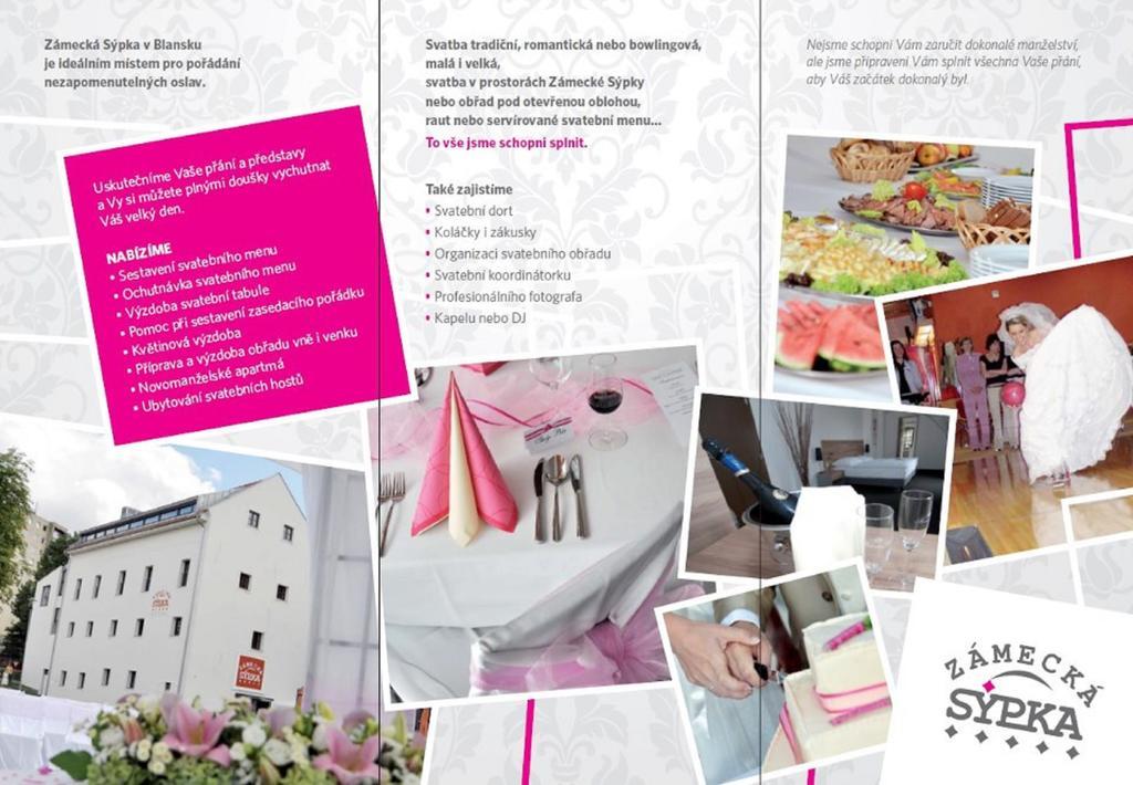 Hotel Zamecka Sypka Blansko Εξωτερικό φωτογραφία